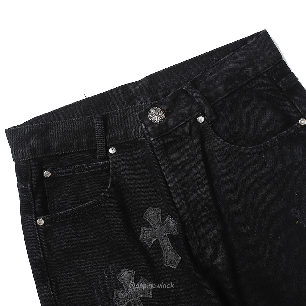 Chrome Hearts Black Cross Jeans (3) - www.kitistry.com