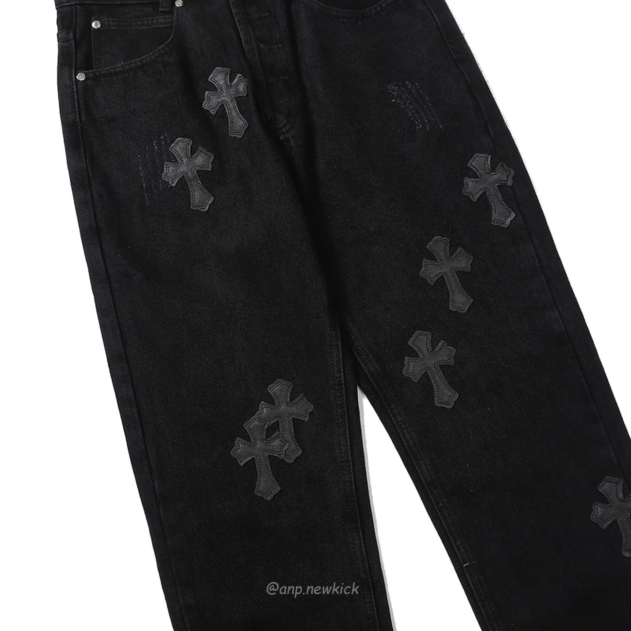 Chrome Hearts Black Cross Jeans (4) - www.kitistry.com