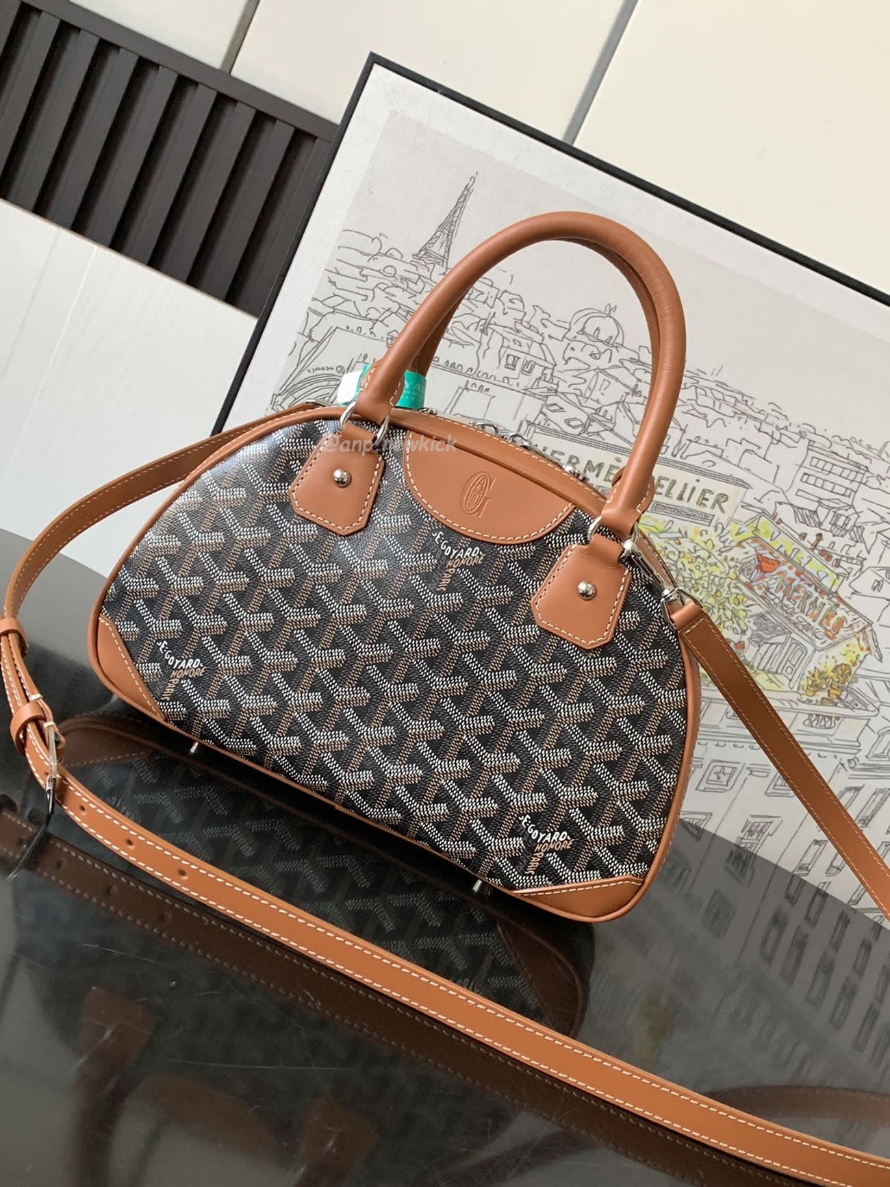 Goyard Goyard Bowling Bag 27×27×8.5cm (14) - www.kitistry.com Goyard Goyard Bowling Bag 27×27×8.5cm (14) - www.kitistry.com