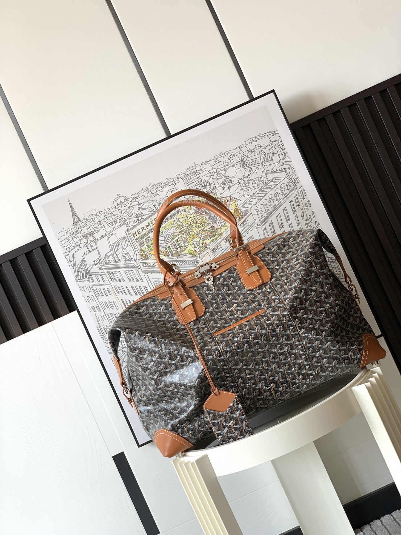 Goyard Bowling 45 Traveling Bag (10) - www.kitistry.com Goyard Bowling 45 Traveling Bag (10) - www.kitistry.com