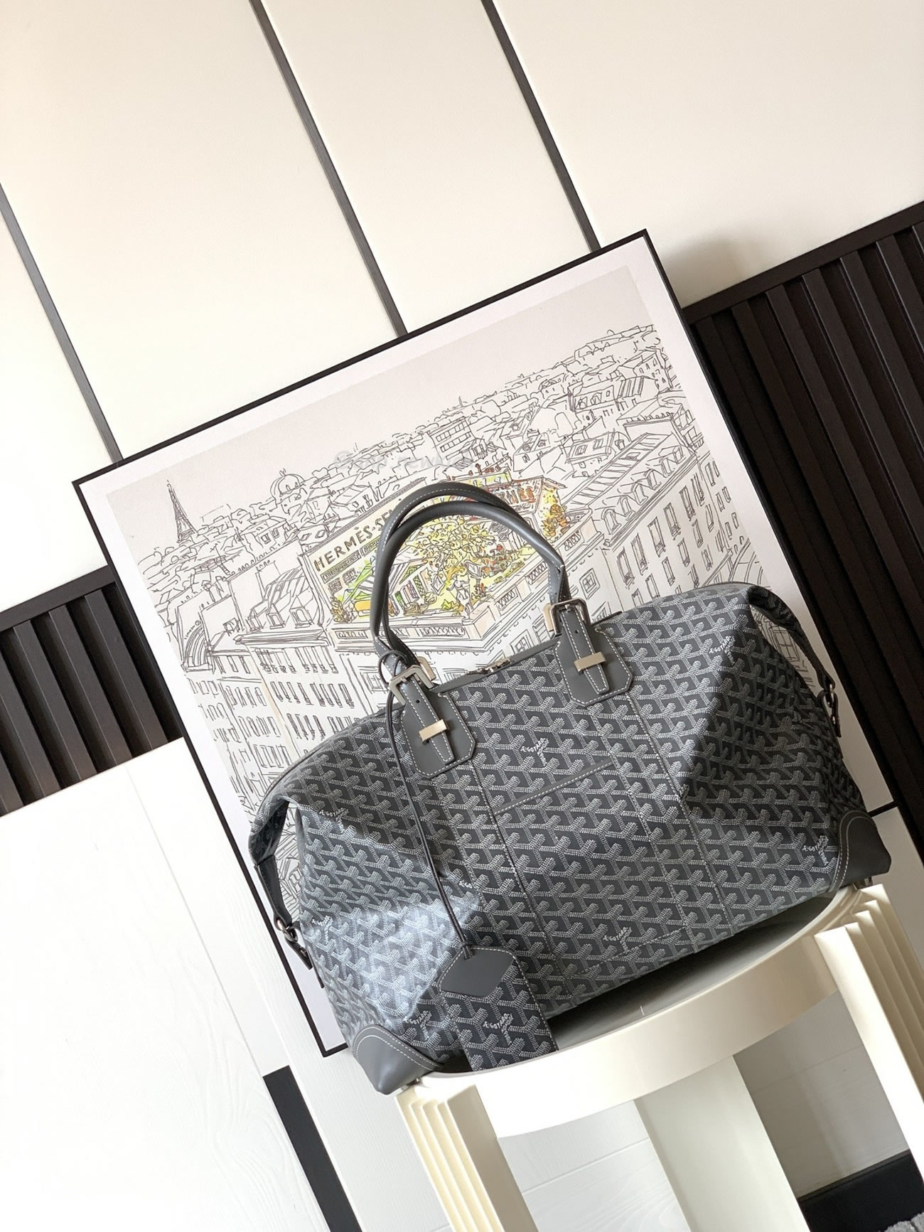 Goyard Bowling 45 Traveling Bag (9) - www.kitistry.com Goyard Bowling 45 Traveling Bag (9) - www.kitistry.com