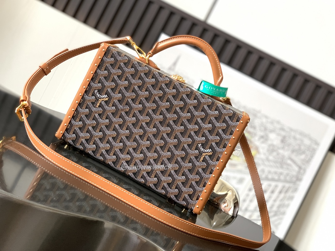Goyard Grand Hôtel Box Bag 17 Cm X 7.7 Cm X 24.5 Cm (19) - www.kitistry.com Goyard Grand Hôtel Box Bag 17 Cm X 7.7 Cm X 24.5 Cm (19) - www.kitistry.com