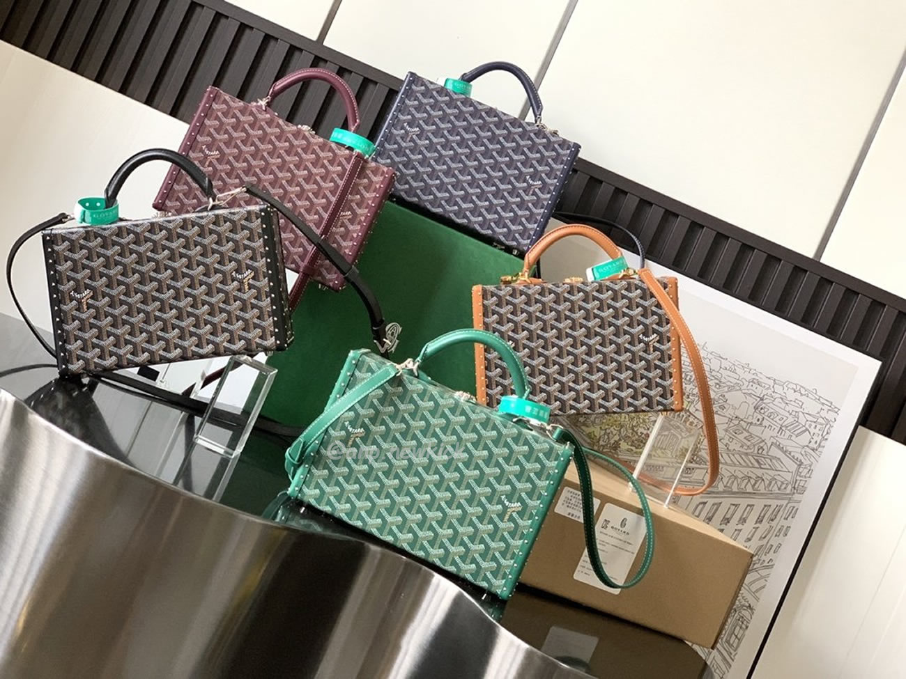 Goyard Grand Hôtel Box Bag 17 Cm X 7.7 Cm X 24.5 Cm (20) - www.kitistry.com Goyard Grand Hôtel Box Bag 17 Cm X 7.7 Cm X 24.5 Cm (20) - www.kitistry.com