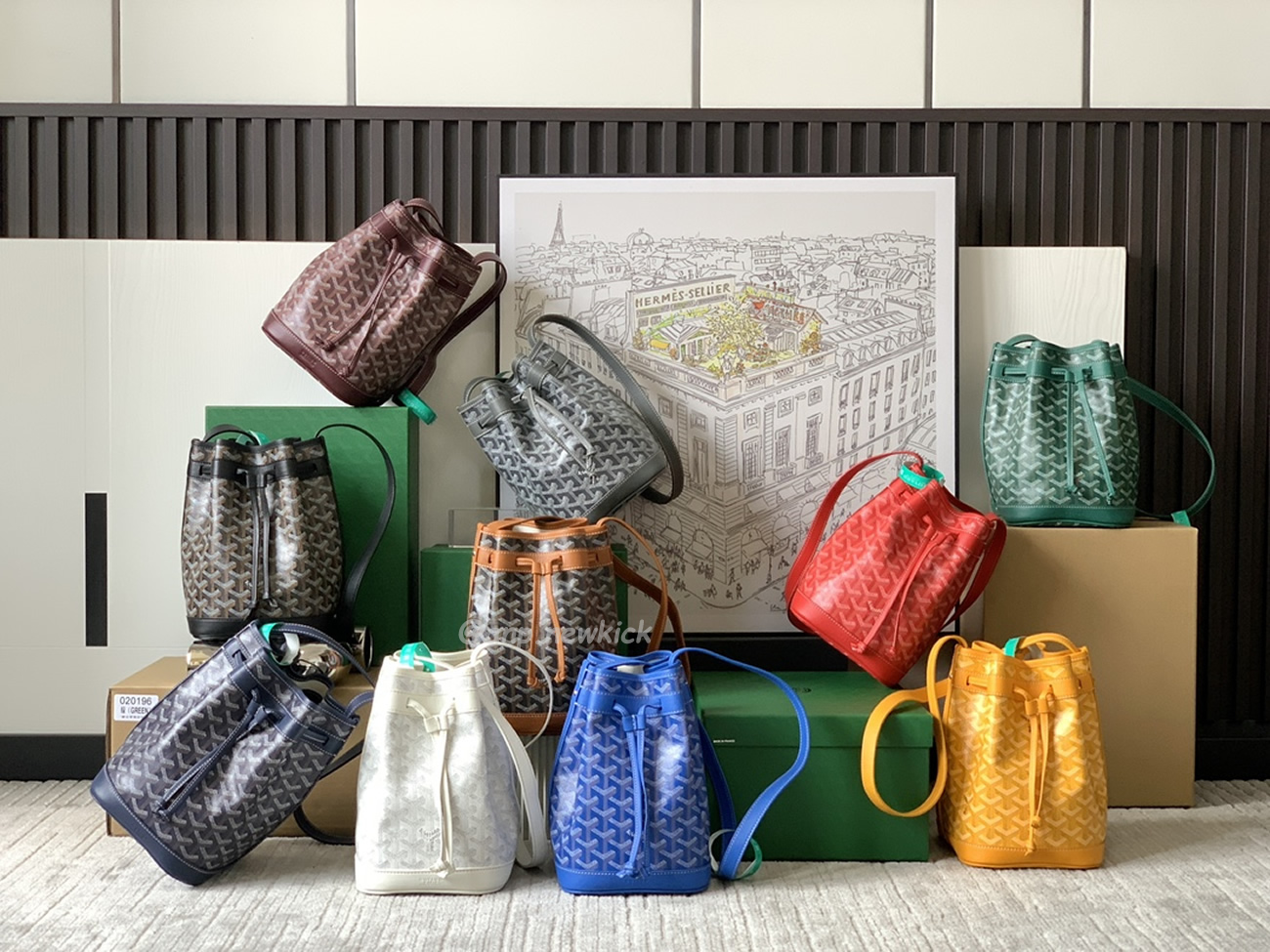 Goyard Petit Flot Bucket Bag 23 Cm X 14.5 Cm X 17 Cm (30) - www.kitistry.com Goyard Petit Flot Bucket Bag 23 Cm X 14.5 Cm X 17 Cm (30) - www.kitistry.com