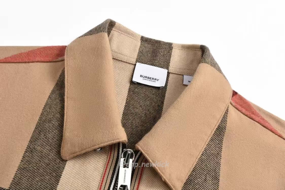Burberry Check Wool Cotton Zip Front Shirt (7) - www.kitistry.com Burberry Check Wool Cotton Zip Front Shirt (7) - www.kitistry.com