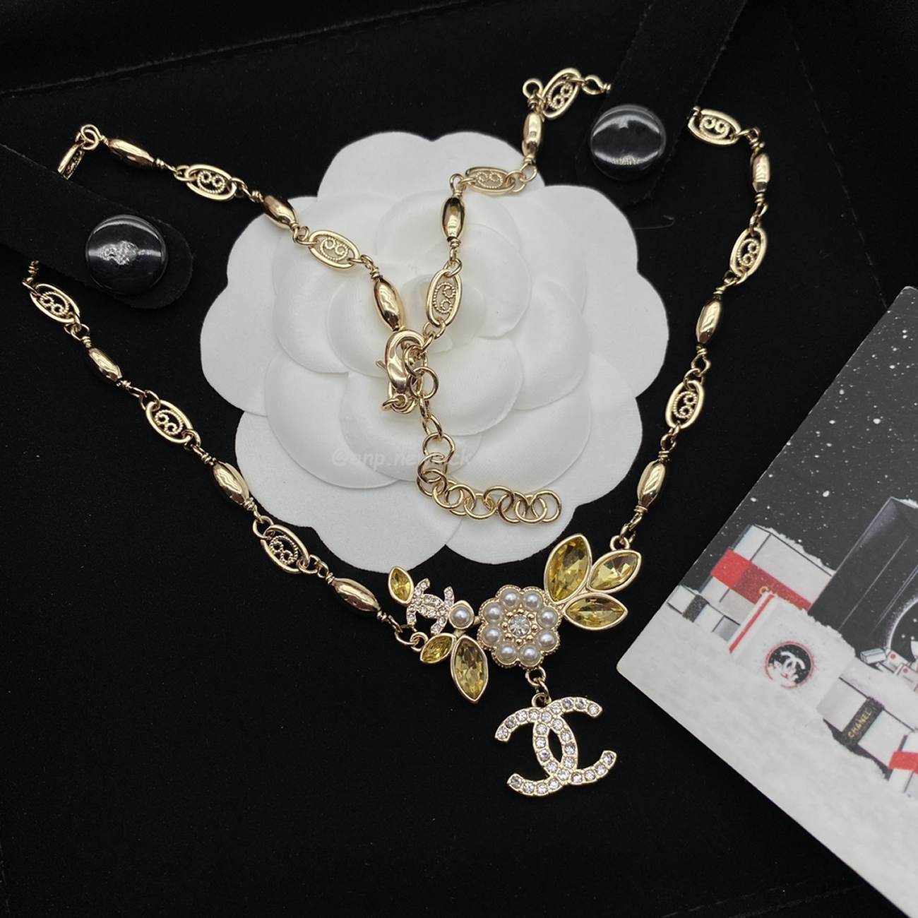 Chanel Pre Owned Cc Diamond Pendant Necklace (21) - www.kitistry.com Chanel Pre Owned Cc Diamond Pendant Necklace (21) - www.kitistry.com