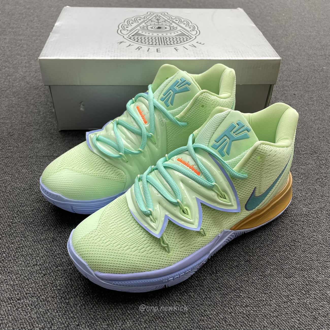 Nike Kyrie 5 Spongebob Squidward Patrick Cj6951 300 Cj6950 600 (16) - www.kitistry.com Nike Kyrie 5 Spongebob Squidward Patrick Cj6951 300 Cj6950 600 (16) - www.kitistry.com