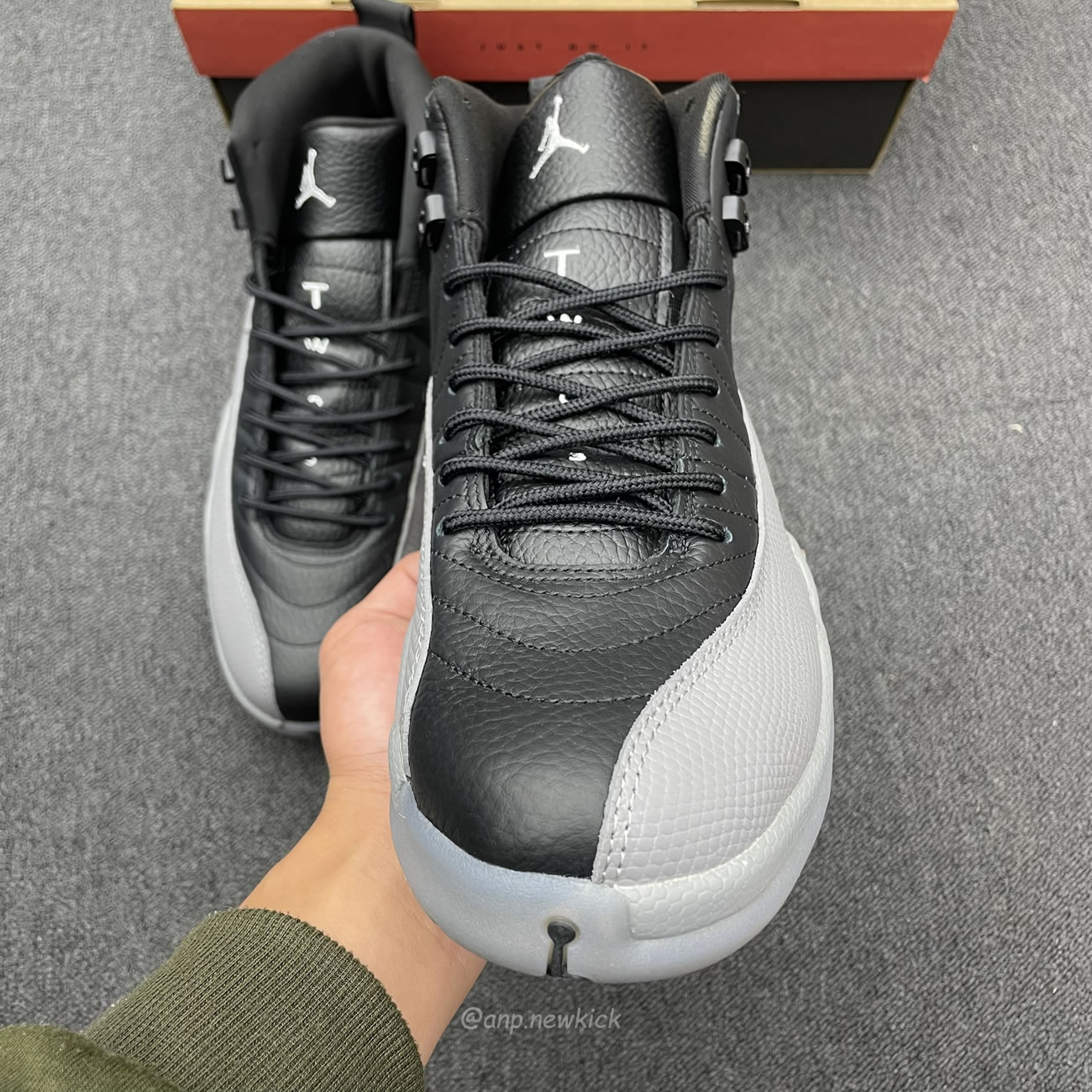 Air Jordan 12 Black Wolf Grey Ct8013 019 (13) - www.kitistry.com