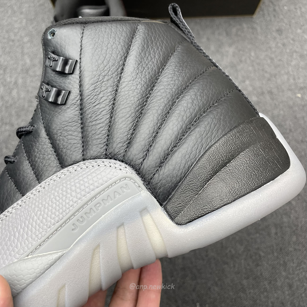 Air Jordan 12 Black Wolf Grey Ct8013 019 (6) - www.kitistry.com