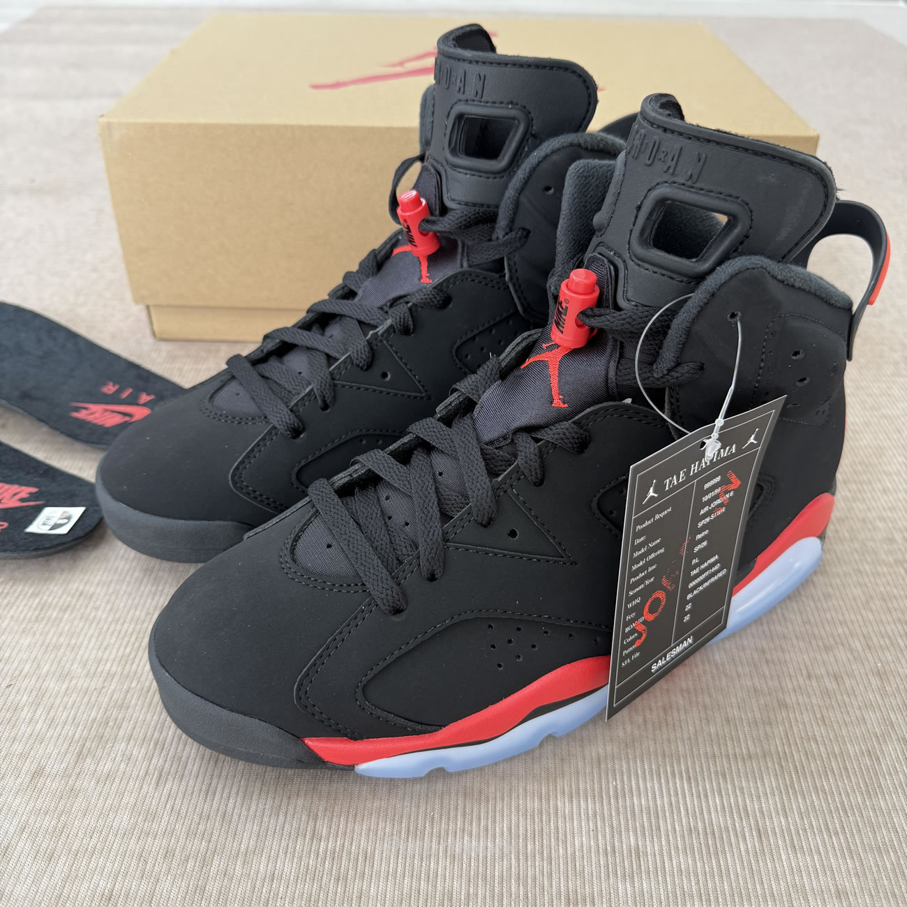 Air Jordan 6 Reverse Infrared Ct8529 001 (5) - www.kitistry.com