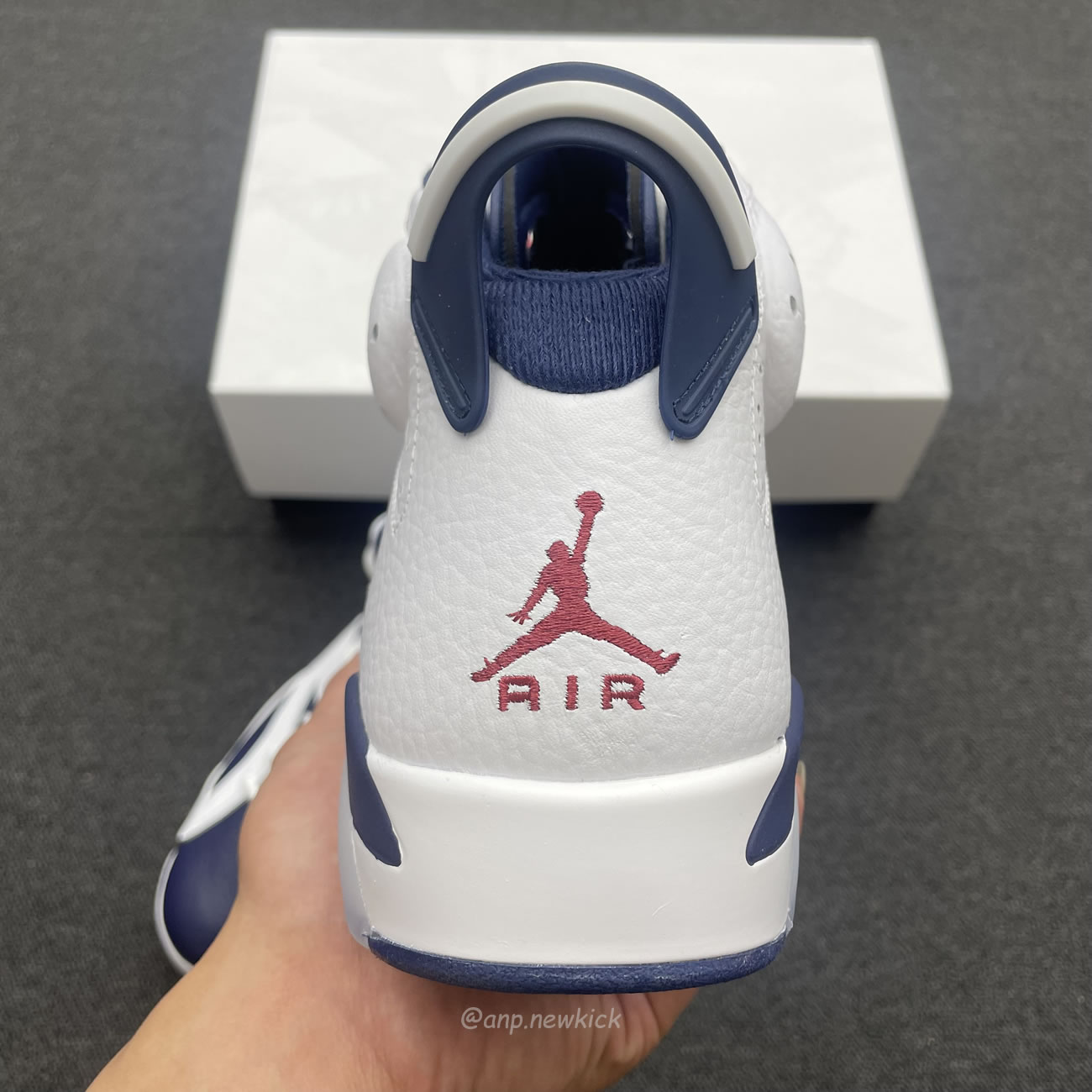 Air Jordan 6 Retro White Navy Red Ct8529 164 (4) - www.kitistry.com