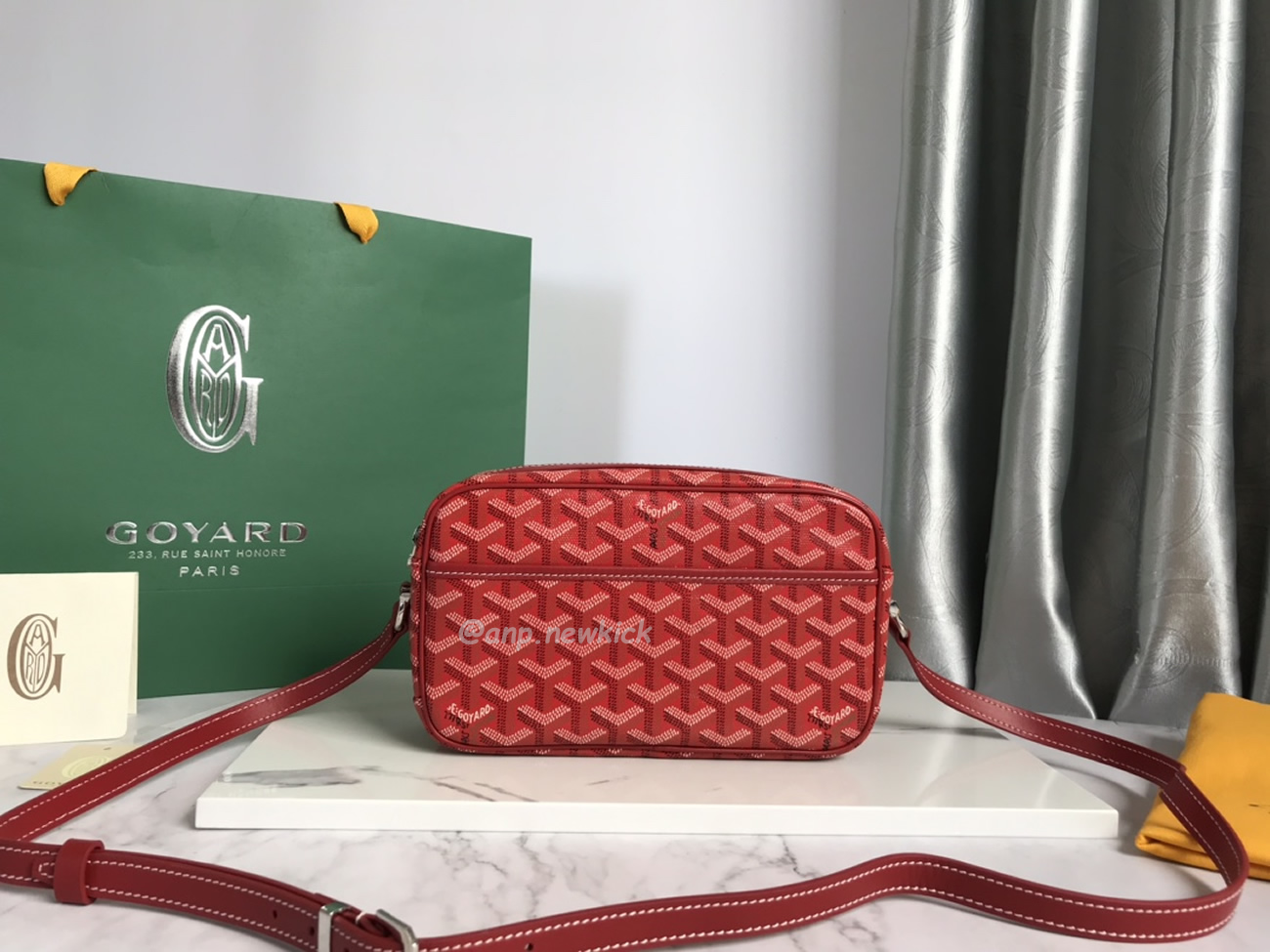 Goyard Cap Vert Camera Bag 13 Cm X 6.5 Cm X 22 Cm (13) - www.kitistry.com Goyard Cap Vert Camera Bag 13 Cm X 6.5 Cm X 22 Cm (13) - www.kitistry.com