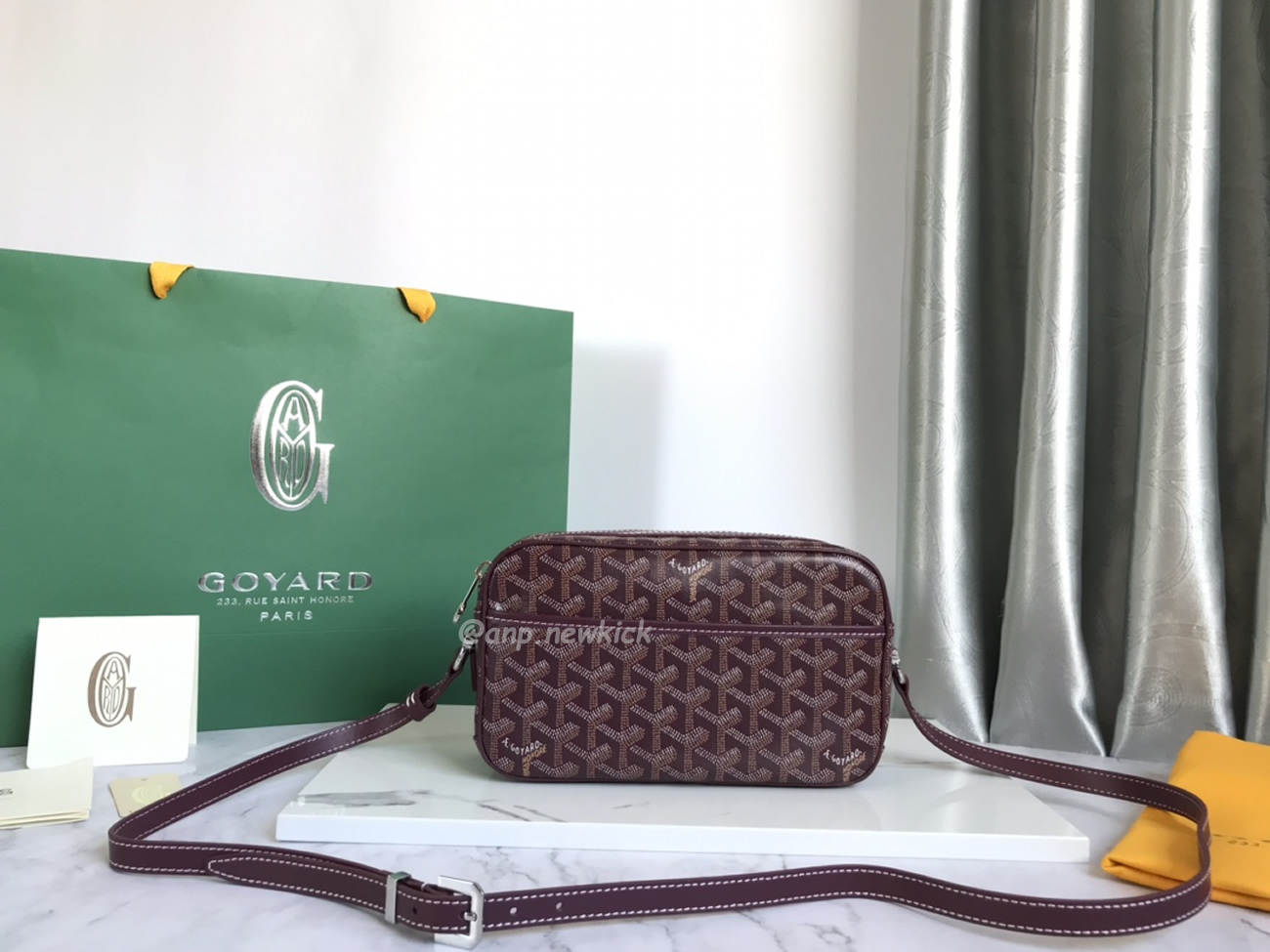 Goyard Cap Vert Camera Bag 13 Cm X 6.5 Cm X 22 Cm (15) - www.kitistry.com Goyard Cap Vert Camera Bag 13 Cm X 6.5 Cm X 22 Cm (15) - www.kitistry.com