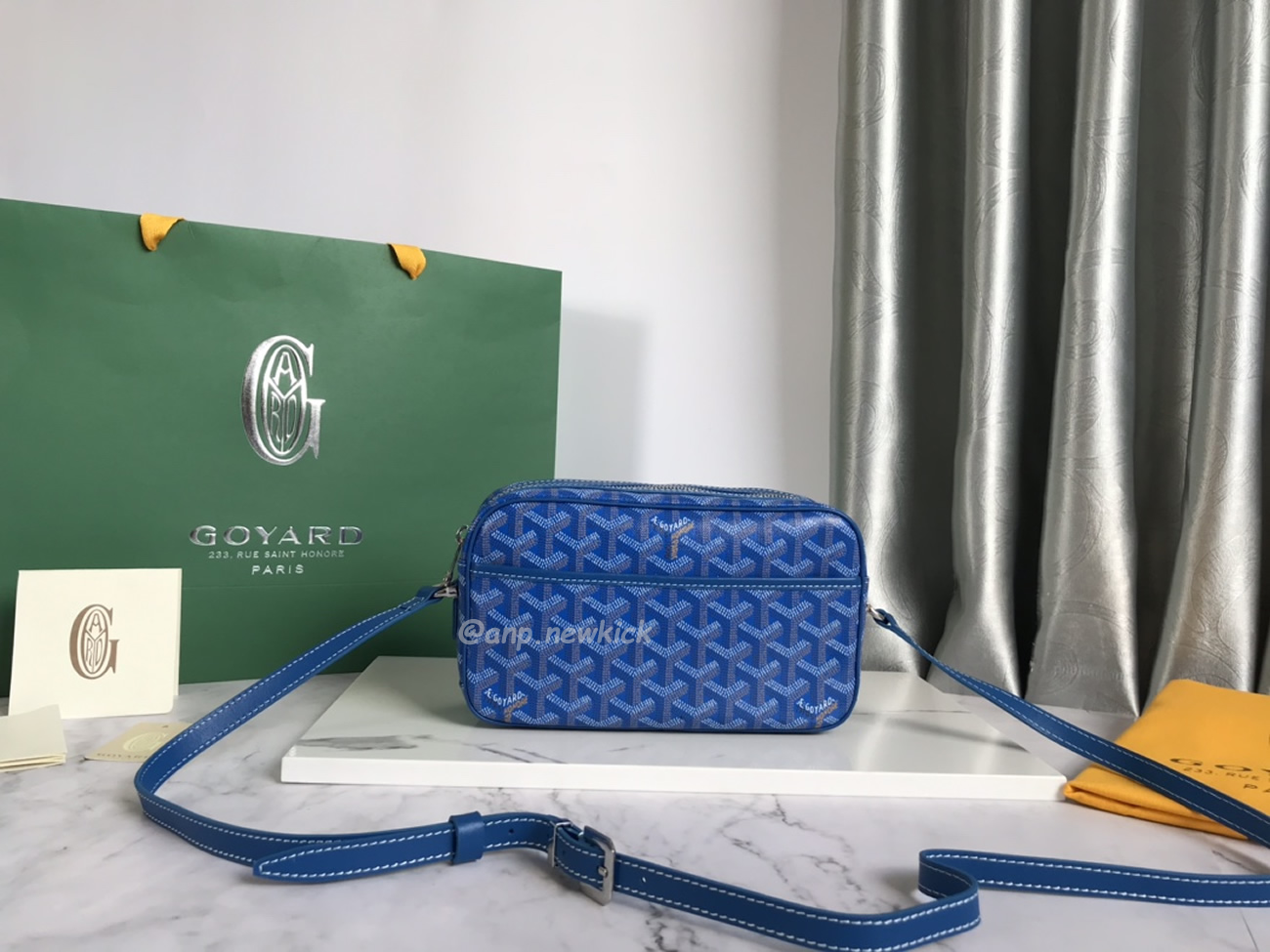 Goyard Cap Vert Camera Bag 13 Cm X 6.5 Cm X 22 Cm (20) - www.kitistry.com Goyard Cap Vert Camera Bag 13 Cm X 6.5 Cm X 22 Cm (20) - www.kitistry.com