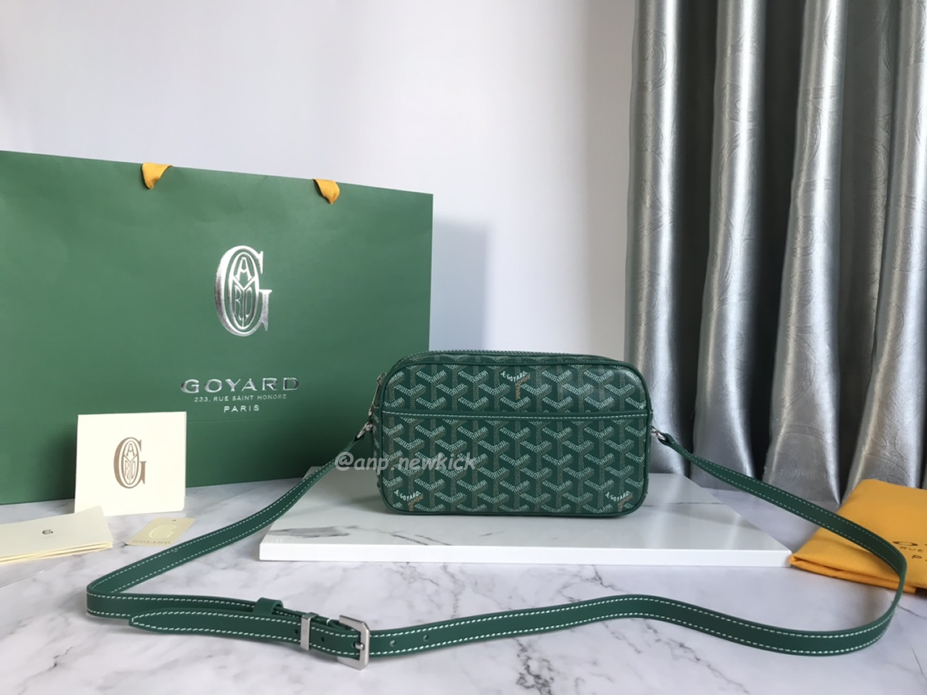 Goyard Cap Vert Camera Bag 13 Cm X 6.5 Cm X 22 Cm (21) - www.kitistry.com Goyard Cap Vert Camera Bag 13 Cm X 6.5 Cm X 22 Cm (21) - www.kitistry.com