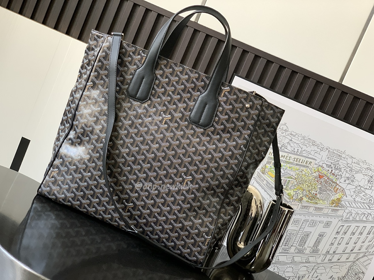Goyard Cap Voltaire Bag 38.5 Cm X 11.5 Cm X 38 Cm (14) - www.kitistry.com Goyard Cap Voltaire Bag 38.5 Cm X 11.5 Cm X 38 Cm (14) - www.kitistry.com