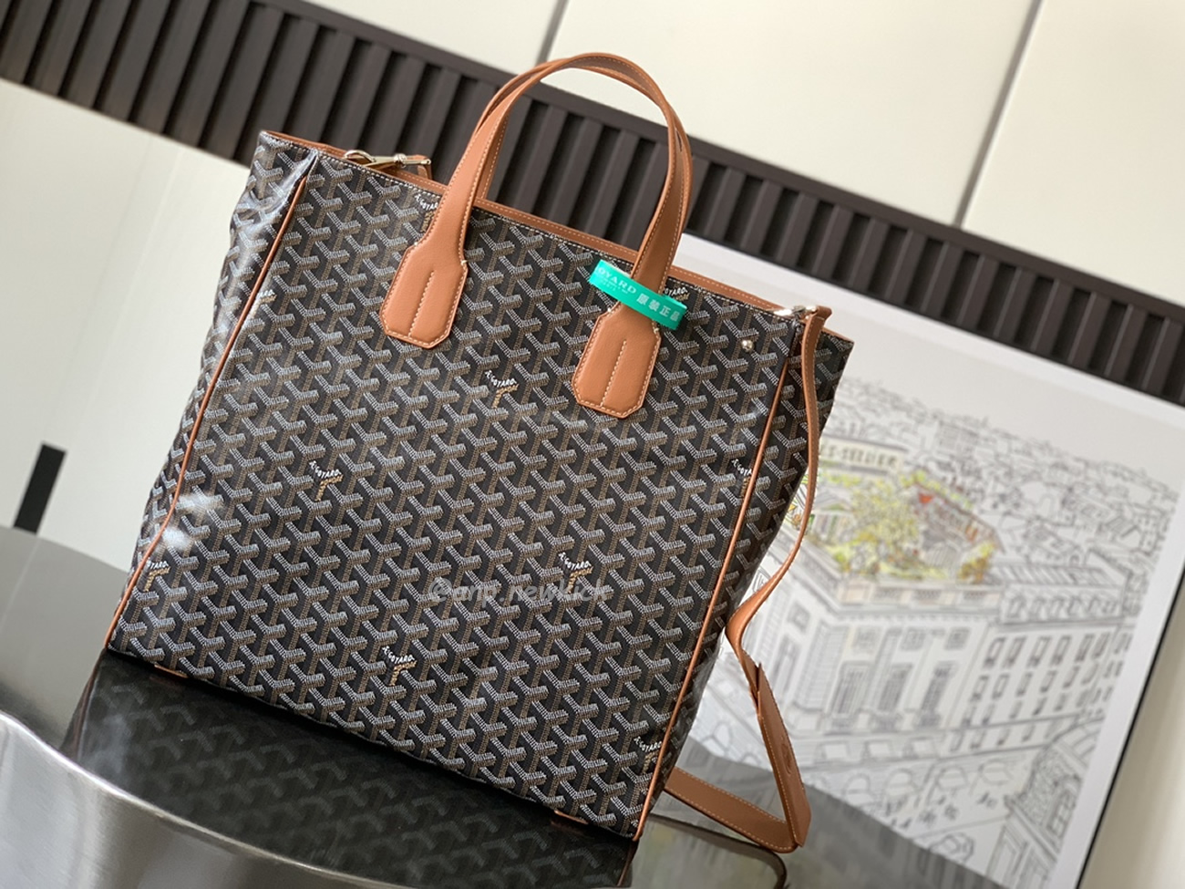 Goyard Cap Voltaire Bag 38.5 Cm X 11.5 Cm X 38 Cm (7) - www.kitistry.com Goyard Cap Voltaire Bag 38.5 Cm X 11.5 Cm X 38 Cm (7) - www.kitistry.com
