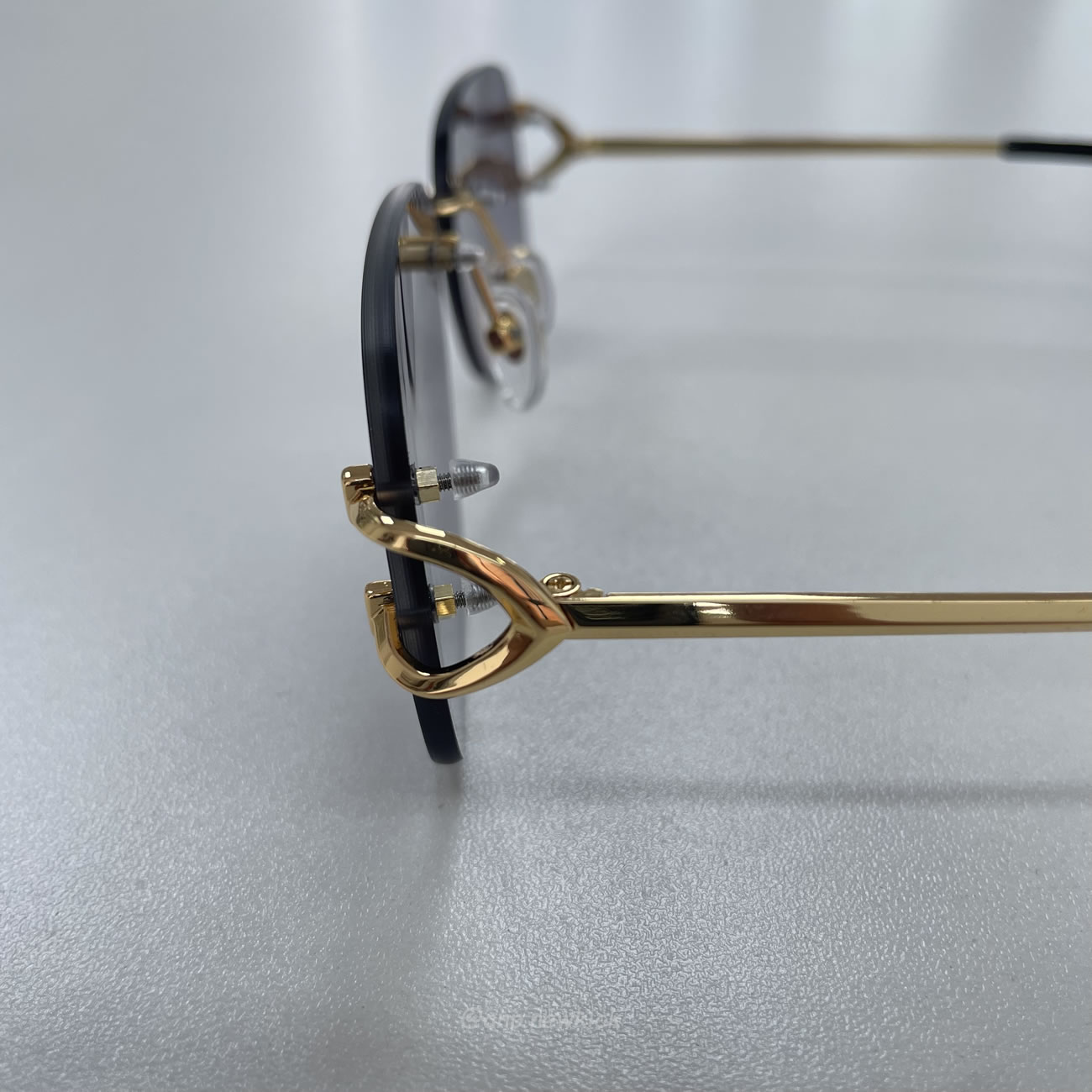 Cartier Eyewear Rimless Rectangle Frame Sunglasses (10) - www.kitistry.com Cartier Eyewear Rimless Rectangle Frame Sunglasses (10) - www.kitistry.com