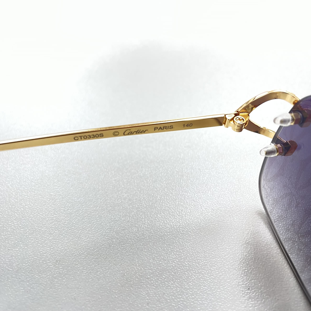 Cartier Eyewear Rimless Rectangle Frame Sunglasses (2) - www.kitistry.com Cartier Eyewear Rimless Rectangle Frame Sunglasses (2) - www.kitistry.com