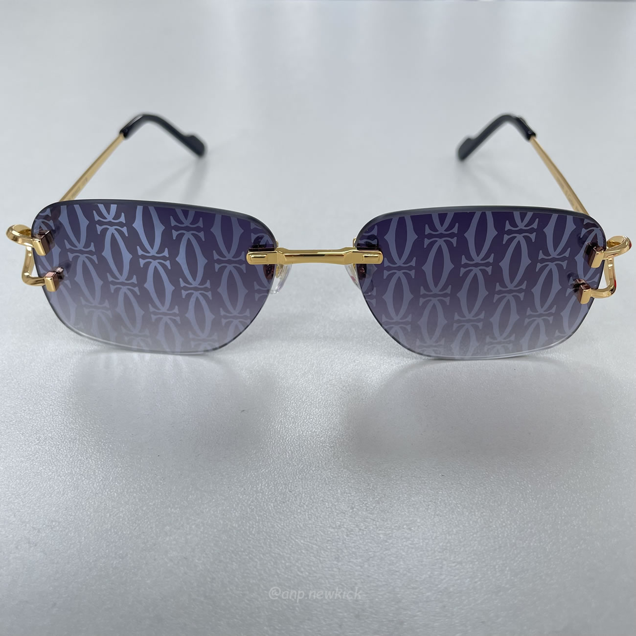 Cartier Eyewear Rimless Rectangle Frame Sunglasses (5) - www.kitistry.com Cartier Eyewear Rimless Rectangle Frame Sunglasses (5) - www.kitistry.com