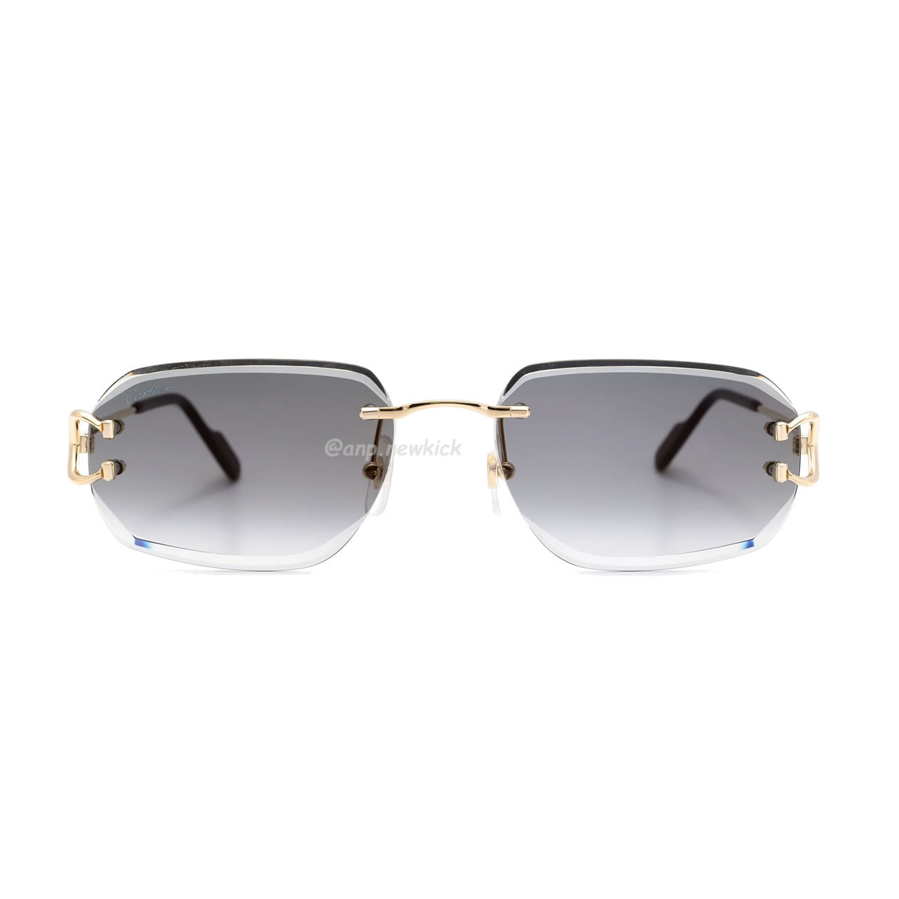 Cartier Eyewear Rimless Rectangle Frame Sunglasses (6) - www.kitistry.com Cartier Eyewear Rimless Rectangle Frame Sunglasses (6) - www.kitistry.com