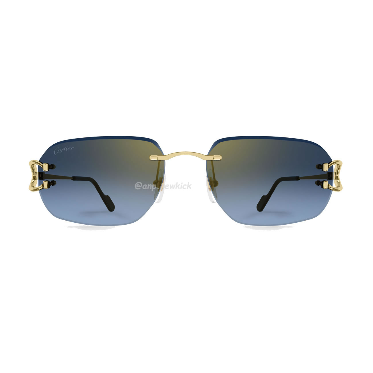 Cartier Eyewear Rimless Rectangle Frame Sunglasses (7) - www.kitistry.com Cartier Eyewear Rimless Rectangle Frame Sunglasses (7) - www.kitistry.com