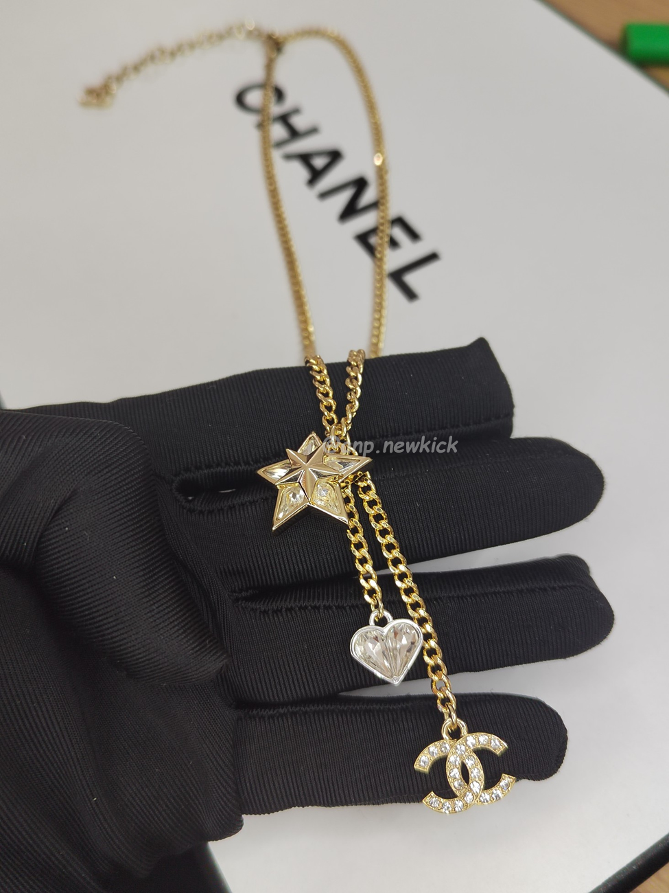 Chanel Cc Logo Star Heart Necklace (2) - www.kitistry.com Chanel Cc Logo Star Heart Necklace (2) - www.kitistry.com