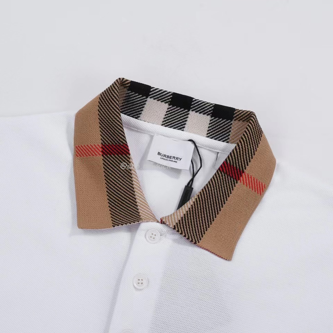 Burberry Polo Shirt Checkered White Black (9) - www.kitistry.com Burberry Polo Shirt Checkered White Black (9) - www.kitistry.com