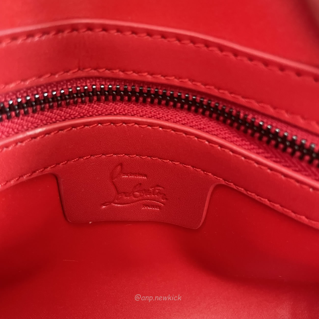 Christian Louboutin Black Red Leather Mini Studded Paloma Tote (7) - www.kitistry.com Christian Louboutin Black Red Leather Mini Studded Paloma Tote (7) - www.kitistry.com