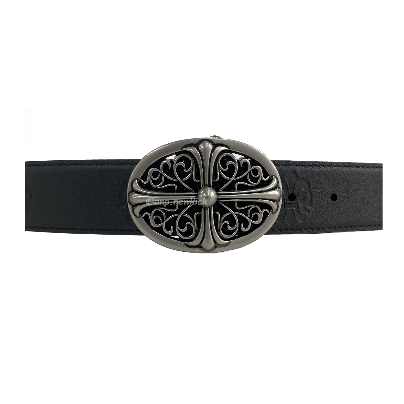 Chrome Hearts Classic Oval Cross Leather Belt Black (1) - www.kitistry.com Chrome Hearts Classic Oval Cross Leather Belt Black (1) - www.kitistry.com