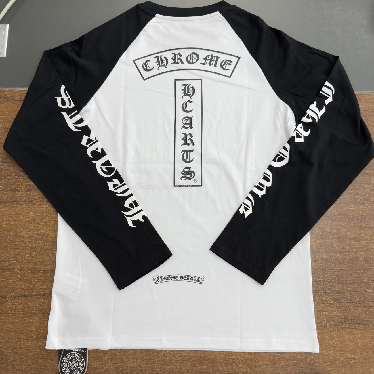 Chrome Hearts Horseshoe Baseball Shirt White Black (4) - www.kitistry.com Chrome Hearts Horseshoe Baseball Shirt White Black (4) - www.kitistry.com