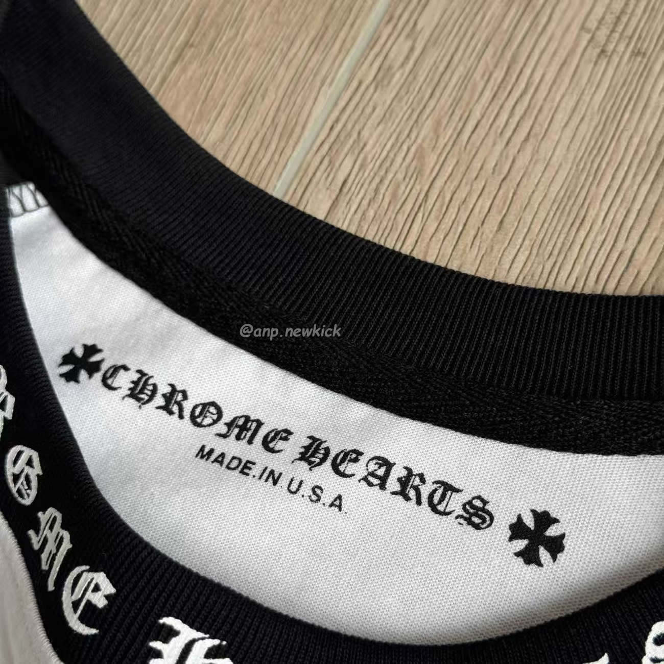 Chrome Hearts Horseshoe Baseball Shirt White Black (6) - www.kitistry.com Chrome Hearts Horseshoe Baseball Shirt White Black (6) - www.kitistry.com