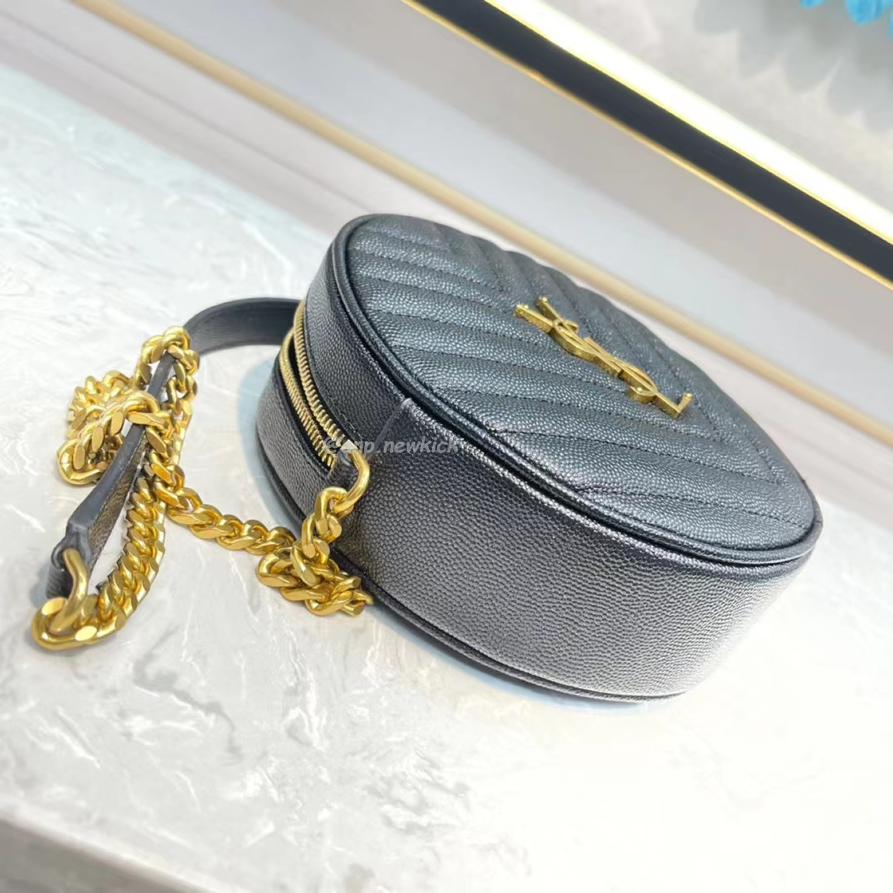 Saint Laurent Circular Quilted Crossbody Bag (5) - www.kitistry.com Saint Laurent Circular Quilted Crossbody Bag (5) - www.kitistry.com