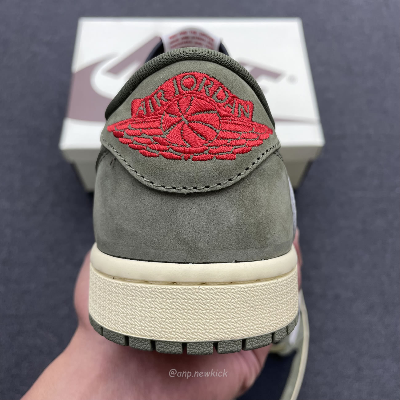 Travis Scott X Nike Air Jordan 1 Retro Low Og Sp Black Olive Dm7866 002 (2) - www.kitistry.com