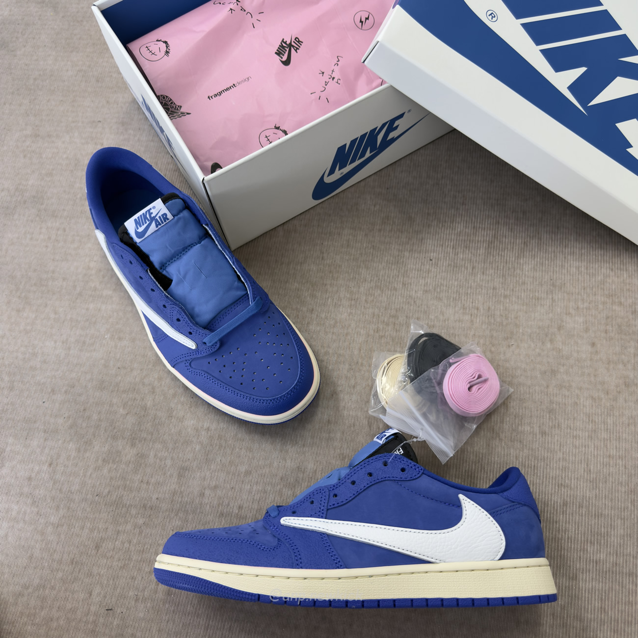 Air Jordan 1 Retro Low Og Sp Travis Scott X Fragment Blue Dm7866 400 (2) - www.kitistry.com