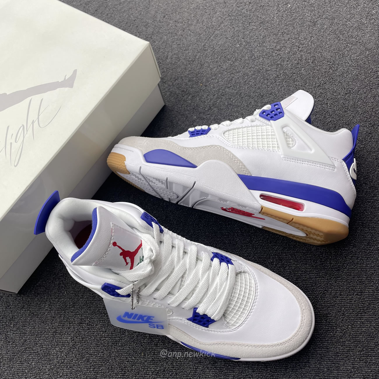 Air Jordan 4 Retro Sb White Blue Dr5415 105 (5) - www.kitistry.com