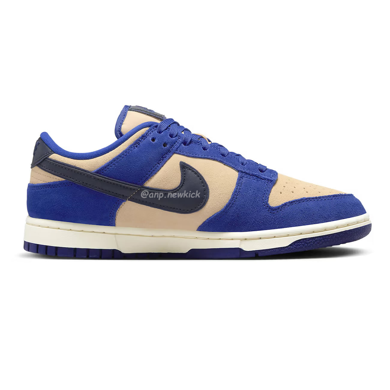 Nike Dunk Low Lx Blue Suede Womens Dv7411 400 (10) - www.kitistry.com