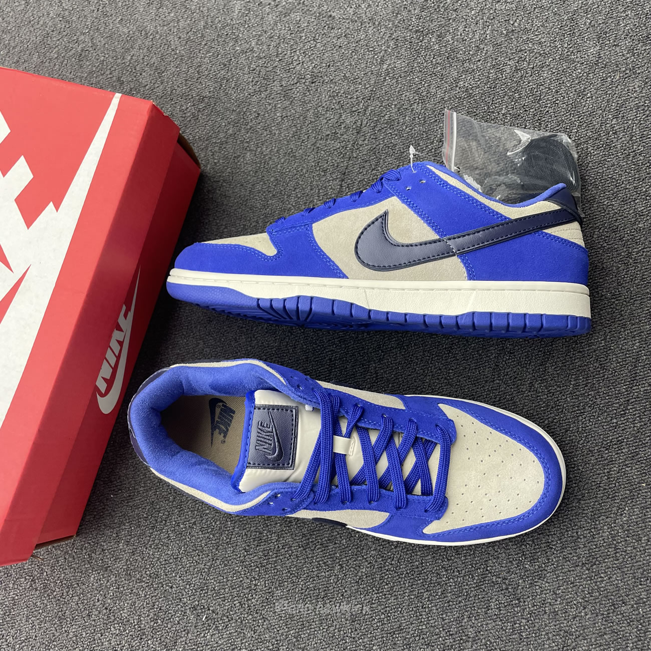 Nike Dunk Low Lx Blue Suede Womens Dv7411 400 (12) - www.kitistry.com