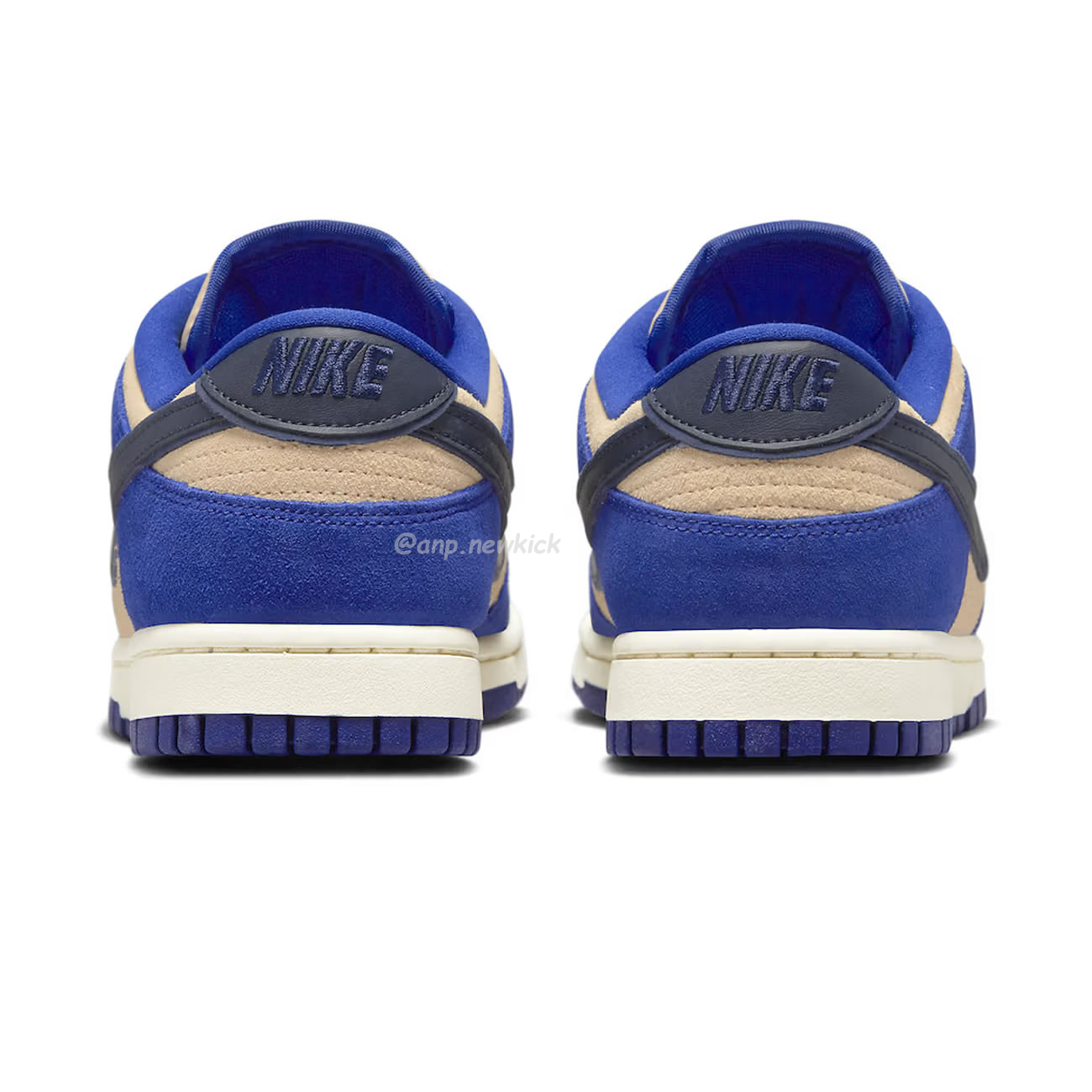 Nike Dunk Low Lx Blue Suede Womens Dv7411 400 (2) - www.kitistry.com