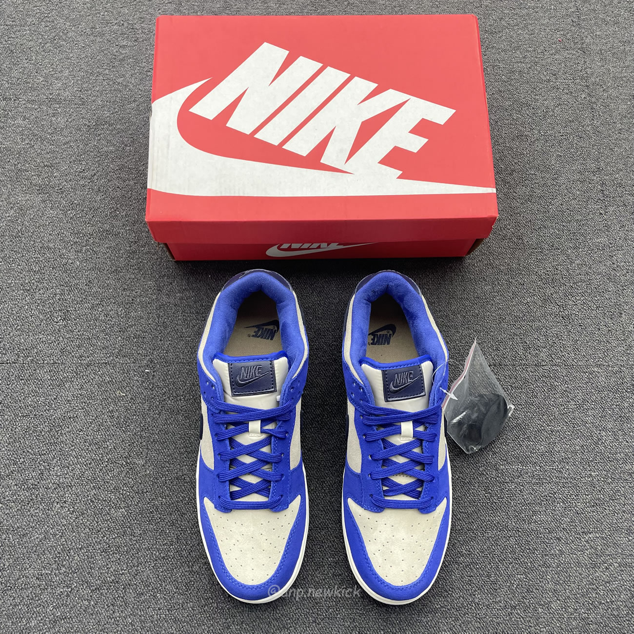Nike Dunk Low Lx Blue Suede Womens Dv7411 400 (5) - www.kitistry.com