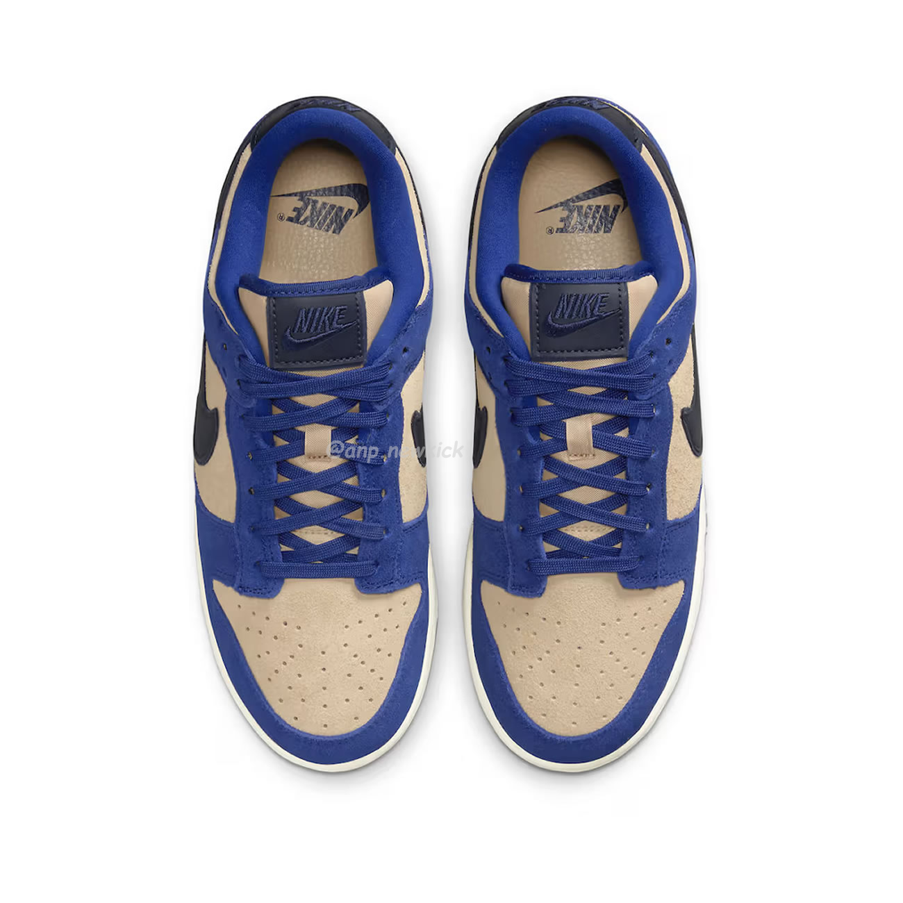 Nike Dunk Low Lx Blue Suede Womens Dv7411 400 (7) - www.kitistry.com