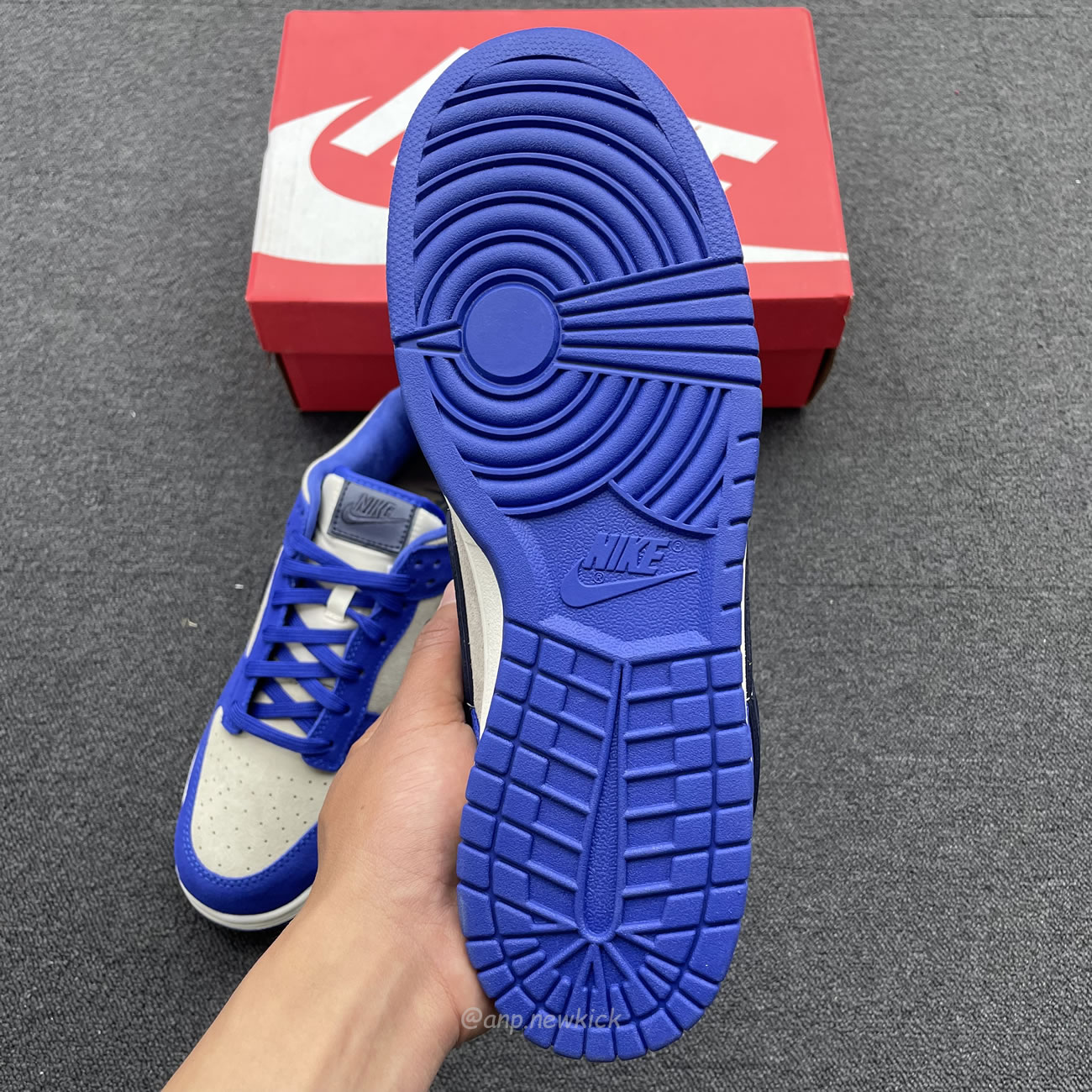 Nike Dunk Low Lx Blue Suede Womens Dv7411 400 (8) - www.kitistry.com