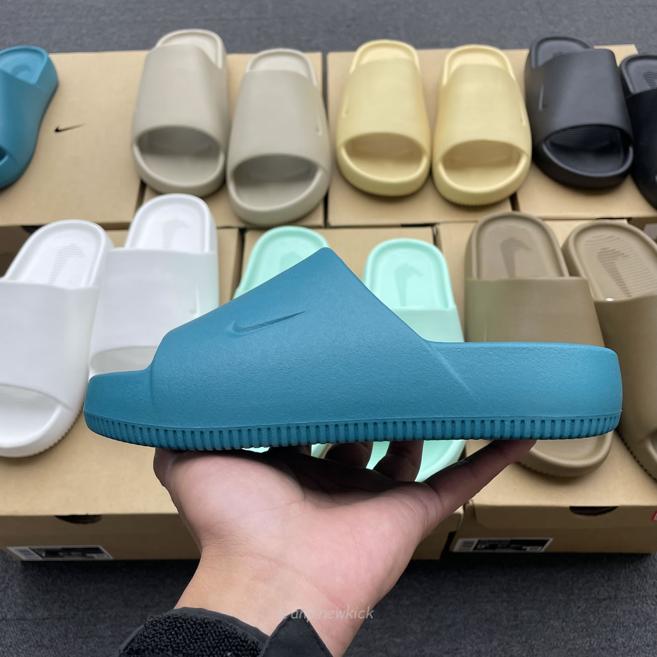 Nike Calm Slide Jade Ice Black Sesame Geode Teal White Brown Dx4816 300 (18) - www.kitistry.com Nike Calm Slide Jade Ice Black Sesame Geode Teal White Brown Dx4816 300 (18) - www.kitistry.com