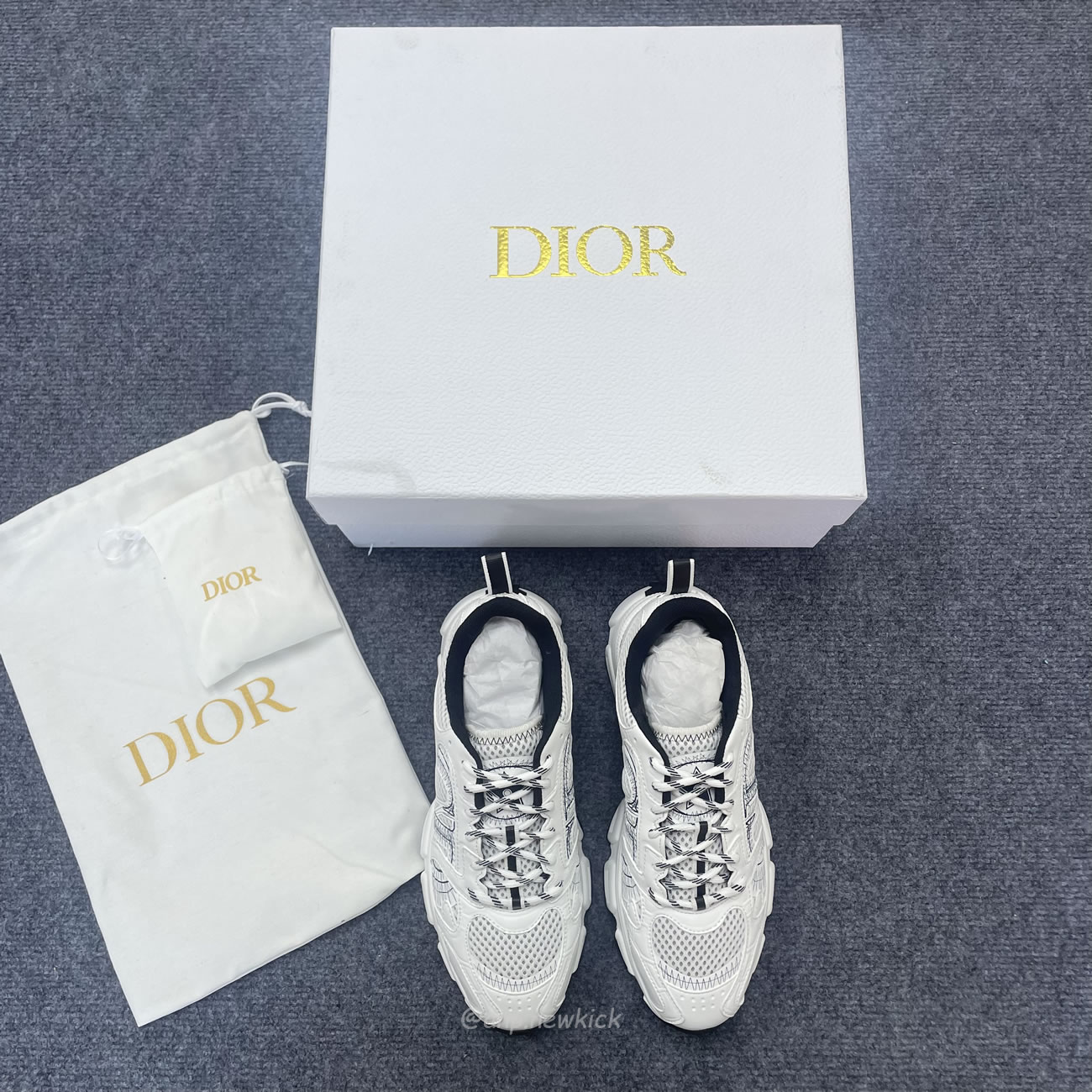 Dior Chrono Sneaker Mesh With White Black 19w White (3) - www.kitistry.com Dior Chrono Sneaker Mesh With White Black 19w White (3) - www.kitistry.com