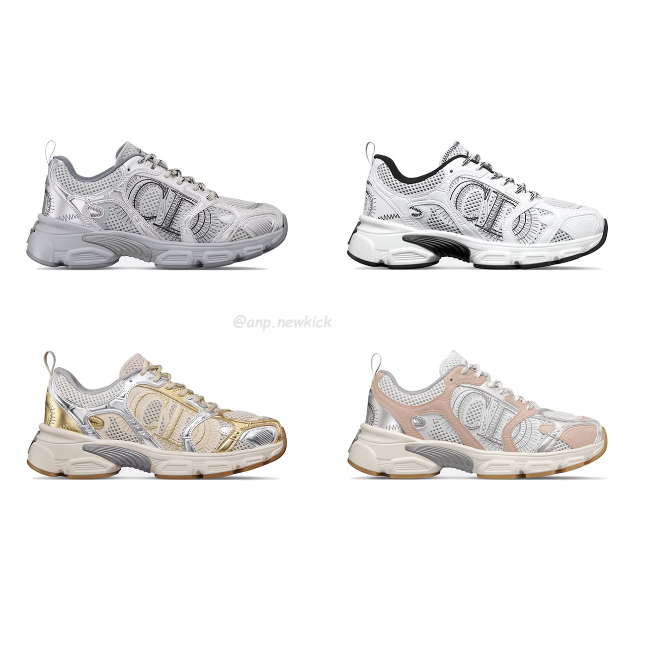 Dior Chrono Sports Shoes With Mesh Fabric And Faux Leather Trim (1) - www.kitistry.com Dior Chrono Sports Shoes With Mesh Fabric And Faux Leather Trim (1) - www.kitistry.com