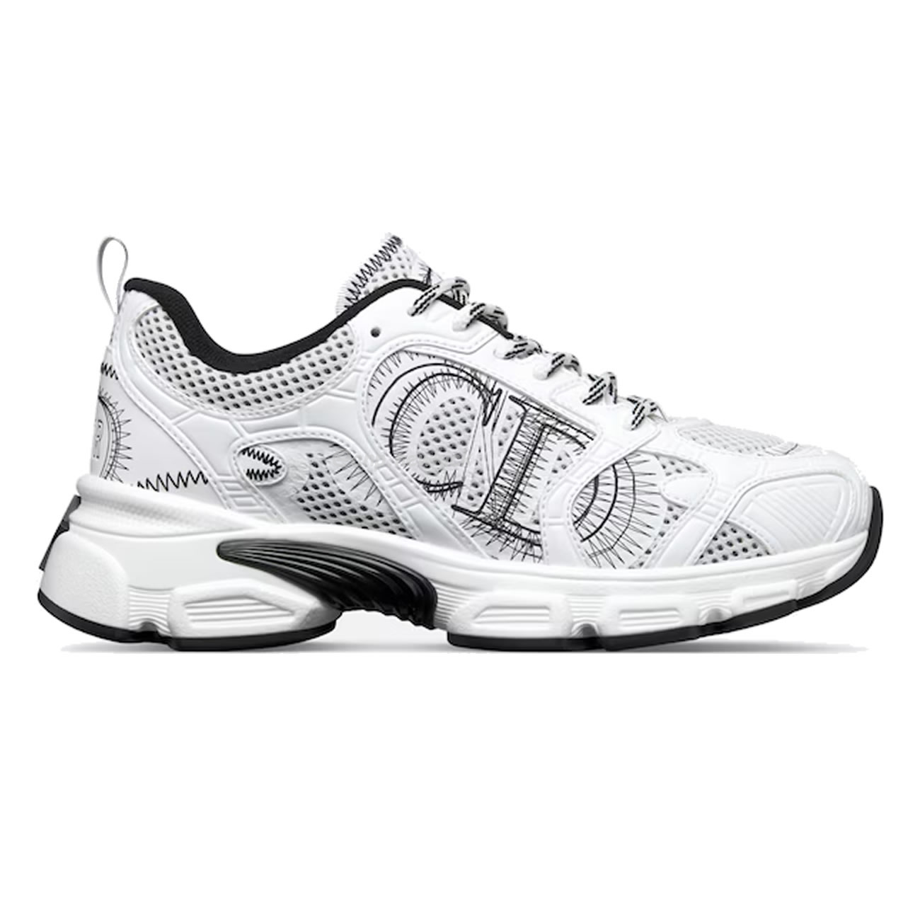 Dior Chrono Sports Shoes With Mesh Fabric And Faux Leather Trim (10) - www.kitistry.com Dior Chrono Sports Shoes With Mesh Fabric And Faux Leather Trim (10) - www.kitistry.com