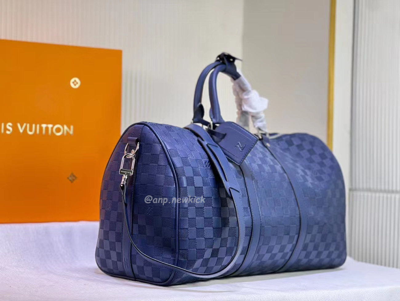 Louis Vuitton Keepall Bandouliere Monogram 50 Navy Duffel Bag (28) - www.kitistry.com Louis Vuitton Keepall Bandouliere Monogram 50 Navy Duffel Bag (28) - www.kitistry.com