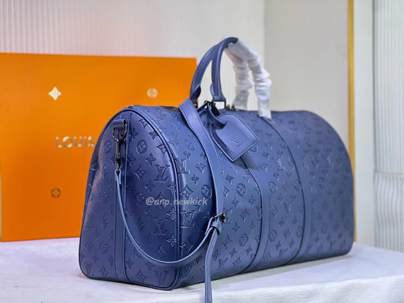 Louis Vuitton Keepall Bandouliere Monogram 50 Navy Duffel Bag (3) - www.kitistry.com Louis Vuitton Keepall Bandouliere Monogram 50 Navy Duffel Bag (3) - www.kitistry.com
