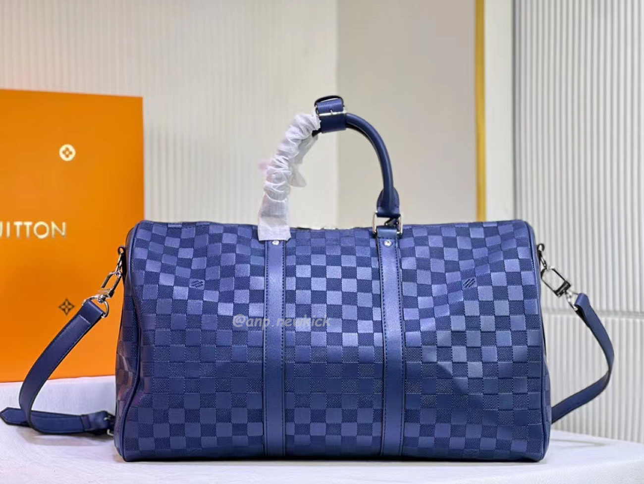 Louis Vuitton Keepall Bandouliere Monogram 50 Navy Duffel Bag (30) - www.kitistry.com Louis Vuitton Keepall Bandouliere Monogram 50 Navy Duffel Bag (30) - www.kitistry.com