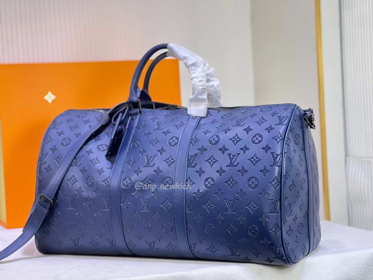 Louis Vuitton Keepall Bandouliere Monogram 50 Navy Duffel Bag (6) - www.kitistry.com Louis Vuitton Keepall Bandouliere Monogram 50 Navy Duffel Bag (6) - www.kitistry.com